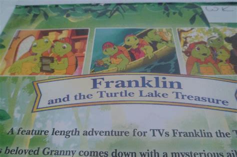 Franklin And The Turtle Lake Treasure (DVD, 2008) GREAT DVD FOR THE ...