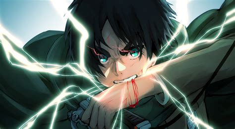 Eren Yeager Anime Art 4K Wallpaper, HD Anime 4K Wallpapers, Images ...