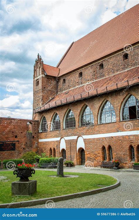 Olsztyn castle editorial photo. Image of mazury, renaissance - 59677386