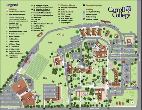 Map & Directions | Carroll College