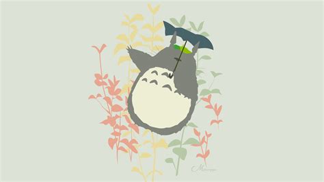 Minimalist My Neighbor Totoro Totoro My Neighbor Totoro Vector ...