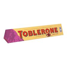 | TOBLERONE CHOCOLATE FRUIT NUT 100GR