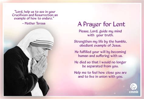 A Prayer for Lent – Rosary of The Month