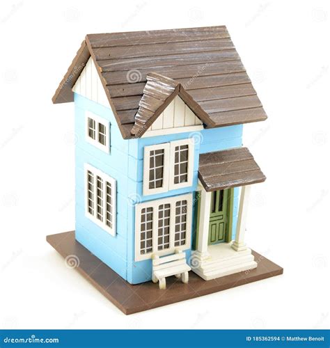 Scale Model House stock illustration. Illustration of model - 185362594