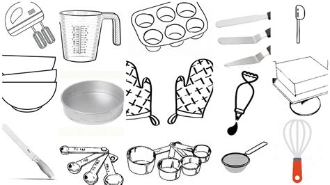 Cake Baking Tools & Equipment - Zeel's Kitchen