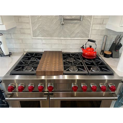 Custom Stove Top Cover-2 Burner Cover - Cutting Boards and More