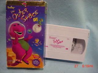 barney in outer space in VHS Tapes