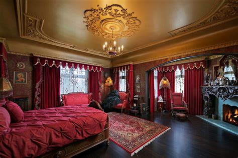 Dark Victorian Style Bedroom