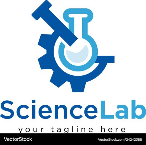 Science logo design inspiration Royalty Free Vector Image