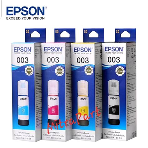 Jual Tinta Epson 003 Original Epson L3110 L3101 di lapak Mitra Part sinkho