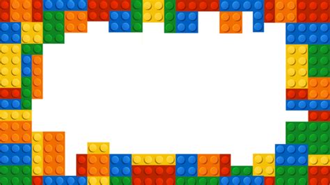 Lego Border Decoration PNG Transparent Images Free Download | Vector ...