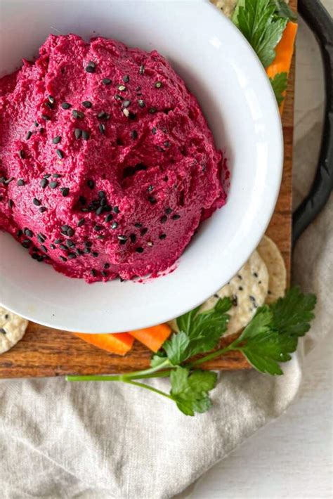 BEETROOT DIP RECIPE (Vegan) • Bites In The Wild