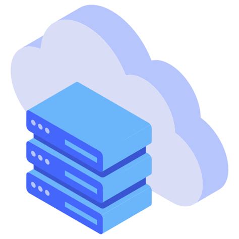 Cloud server - Network & Communication Icons