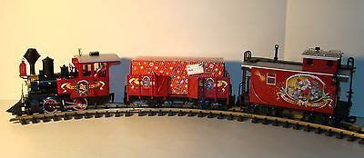 LGB G SCALE CHRISTMAS TRAIN SET 72554. EX. CONDITION. COMPLETE WITH ...