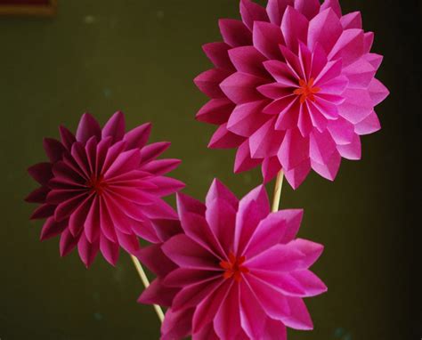 Variety of Origami Flower Designs | My Decorative