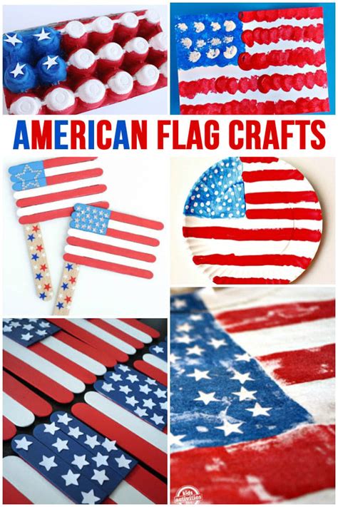 36 Patriotic American Flag Arts & Crafts for Kids | Kids Activities Blog