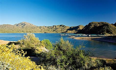 Bartlett Lake - Arizona Photograph by Barbara Zahno