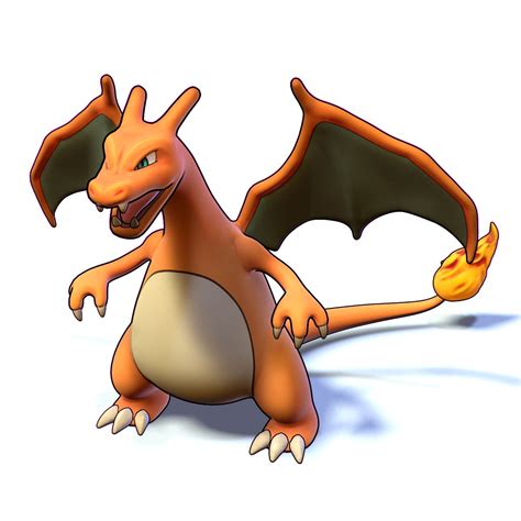 Charizard (Pokemon) Free 3D Model - .dae .fbx - Free3D