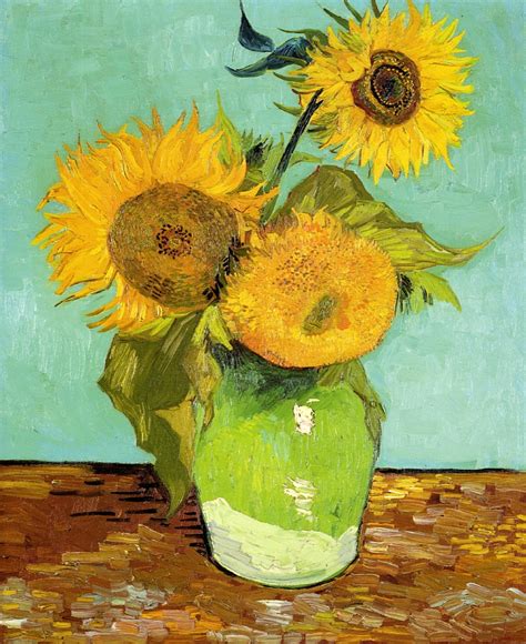 Sunflowers - Vincent van Gogh - WikiArt.org - encyclopedia of visual arts