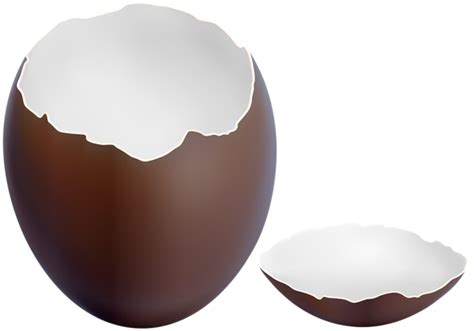 Easter Chocolate BrokenEgg Clip Art Image | Gallery Yopriceville - High ...