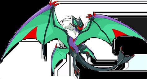 Pokemon 10715 Shiny Mega Noivern Pokedex: Evolution, Moves, Location, Stats