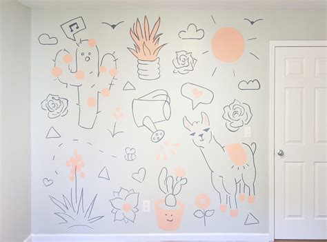 Baby Room Mural by Caleb Amesbury on Dribbble