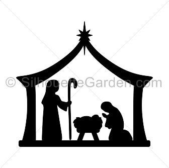 Nativity Silhouette - Free Clip Art, Printable, and Vector Downloads