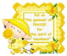 Put On The Garment Of Praise