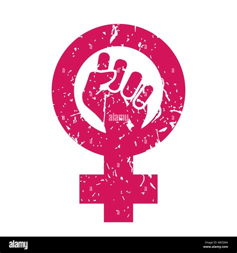 Feminism Symbol Vector. Feminism Power. LGBT Society. Female Icon ...