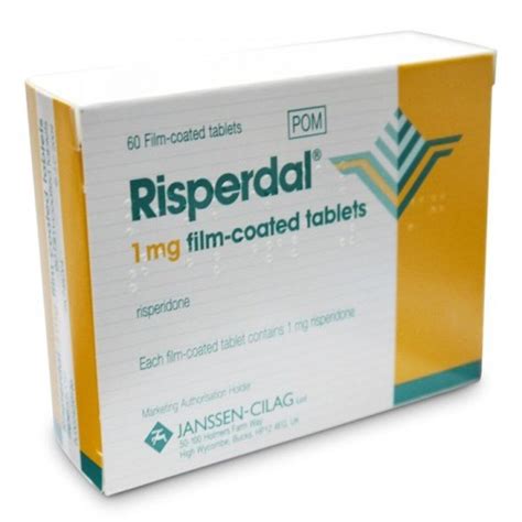 Risperidone 1mg Tablets, 30 Tablets - Asset Pharmacy