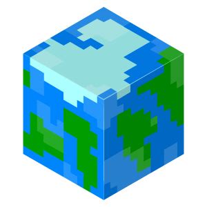 Minecraft Cube World Sticker - Sticker Mania