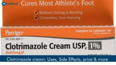 Clotrimazole Cream: Uses, Side Effects, Price & more | Marham