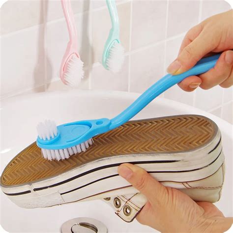 Double end Shoe Brush Cleaner Cleaning Shoes Cleaner Sneaker Cleaner ...