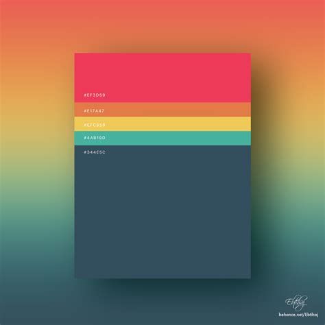 8 Flat Color Palettes For Your Next Design Project