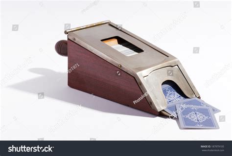 Vintage Metal Card Dispenser Dispensing Playing Stock Photo 187979105 ...