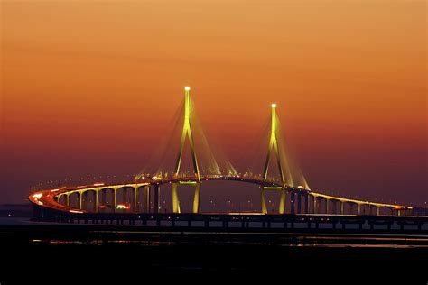 Incheon Bridge, Korea Photograph by Ftowlsi | Fine Art America