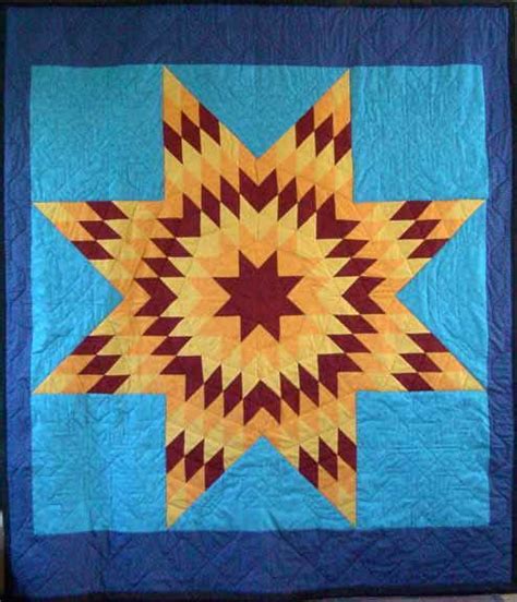 Native American Star Quilts | Native american quilt, Star quilt ...