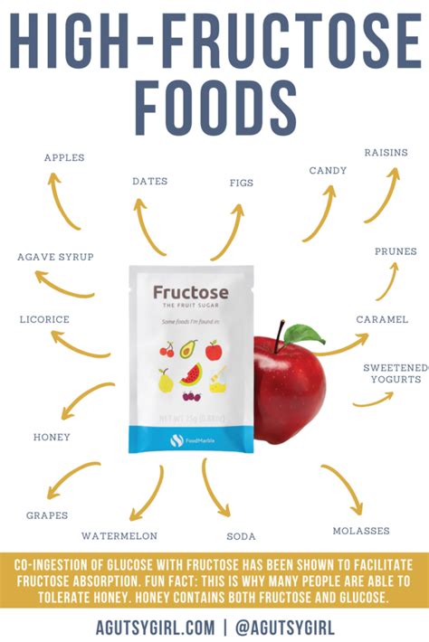 Fructose Structure - A Gutsy Girl®