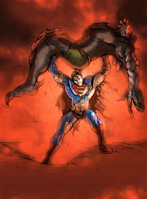 Superman vs. Doomsday by timothylaskey on DeviantArt