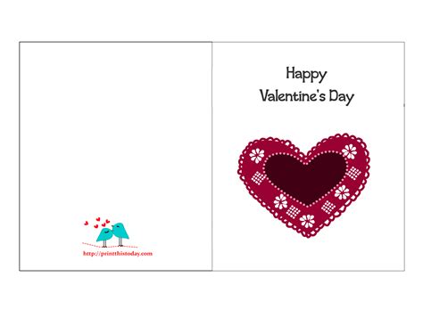 Free printable Valentine’s Cards