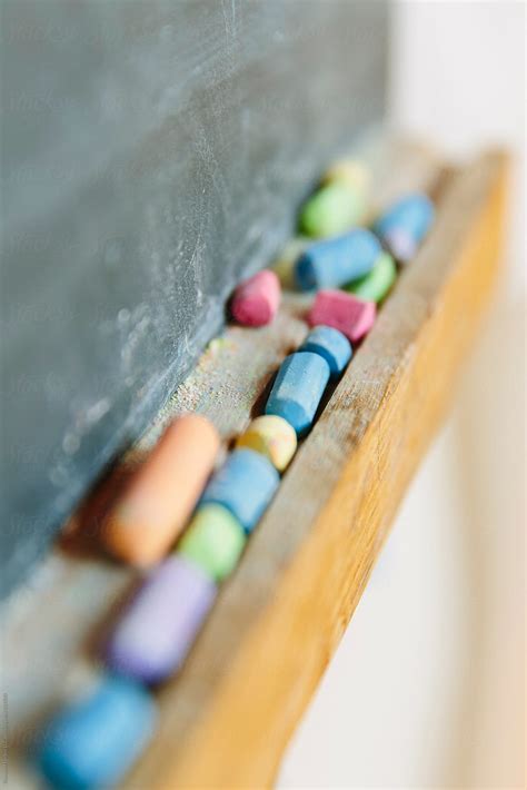 "Chalk On Blackboard In School Classroom" by Stocksy Contributor ...