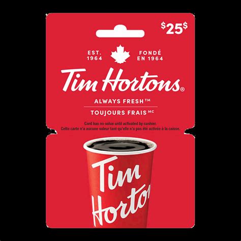 Tim Hortons Gift Cards Guide - starbmag