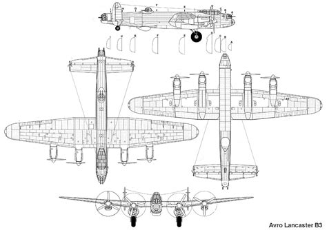 Avro Lancaster B.3 bomber. Lancaster Bomber, Back Pieces, Aviation Art ...