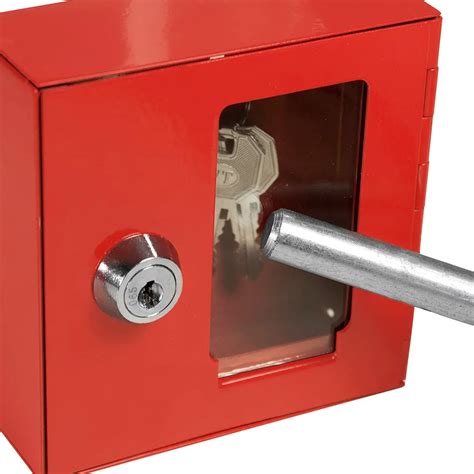 Small Breakable Emergency Key Box with Attached Hammer | AX11838 – Barska