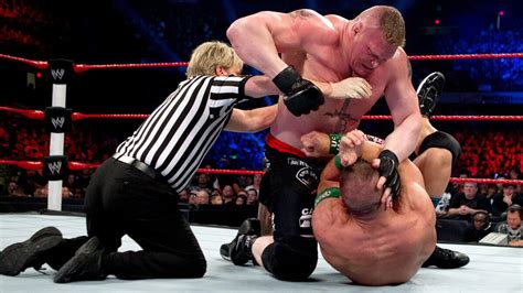 The brutal history of John Cena vs. Brock Lesnar: photos | WWE