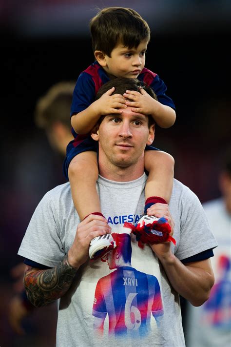 14 Pictures That Prove Thiago And Lionel Messi Make The Cutest Pair Ever