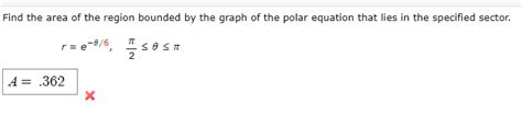 Solved Find the area of the region bounded by the graph of | Chegg.com