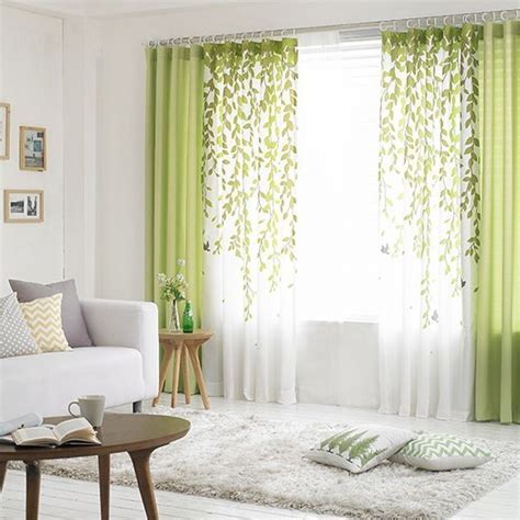 30+ Curtains For Green Living Room – HomeDecorish