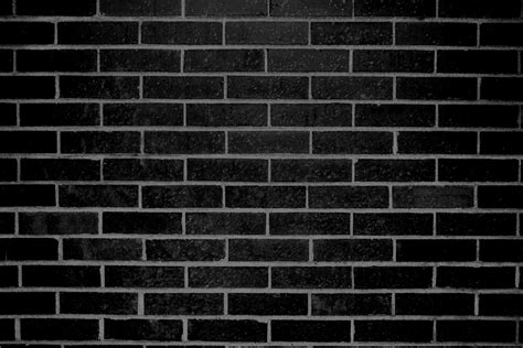 Black Brick Wall Texture – Photos Public Domain