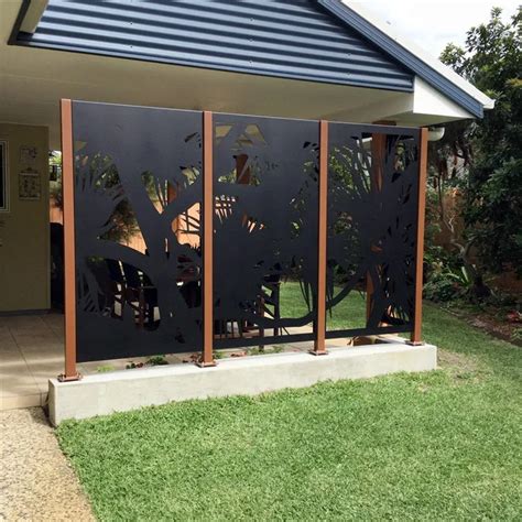 Laser Cut Outdoor Aluminum Metal Privacy Screens For Garden - Buy ...